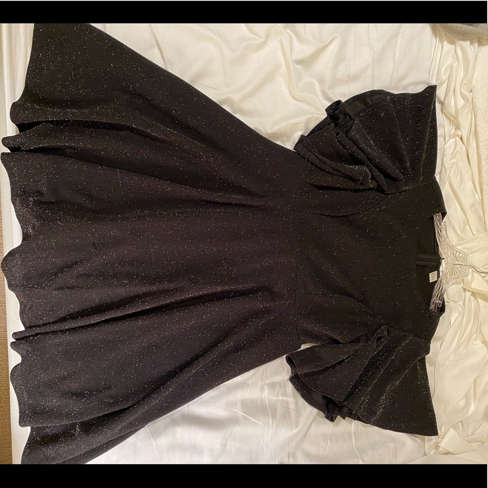 NWOT Black Sparkle Dress